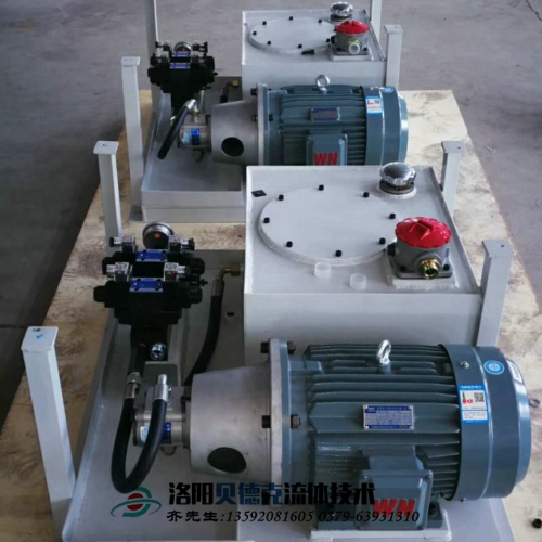 新安裝的液壓泵站在使用時要注意哪些